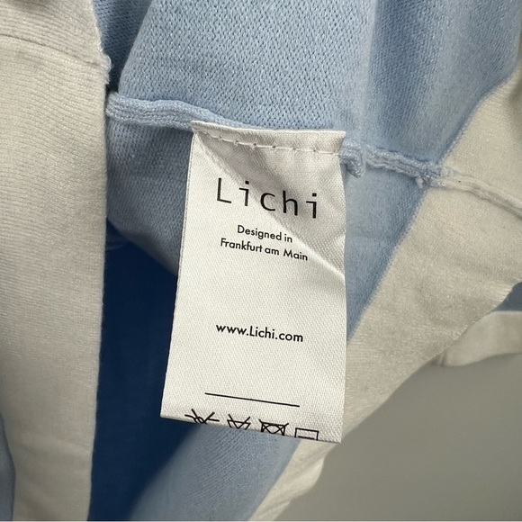 Lichi Frankfurt Light Blue Knit Cardigan - Picture 7 of 10